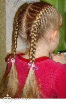 Причёска сердечко для девочек Причёска сердечко для девочек