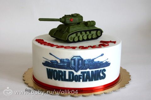 Торт world of tanks мастики фото