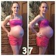 10 недель беременности твердый живот