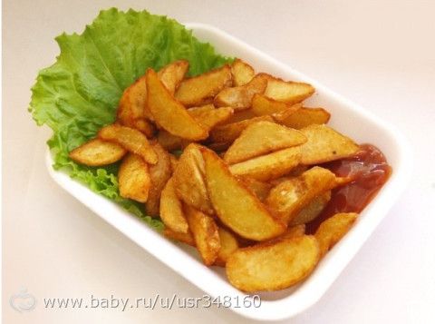 Картошка по-деревенски в духовке как в макдональдсе рецепт с