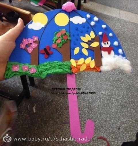 Поделки времена года из бумаги Поделки времена года из