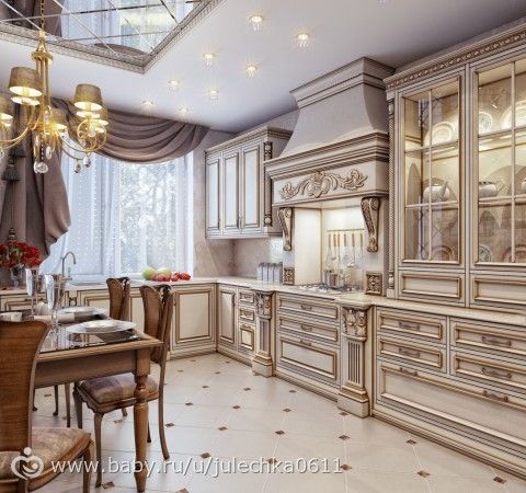 Дизайн для кухни в классическом стиле Дизайн для кухни в классическом стиле
