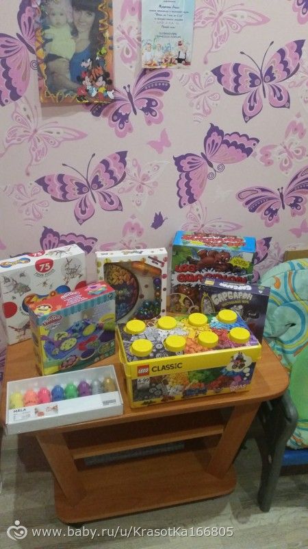 Подарки Алишке на 3 годика!