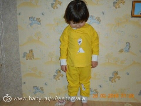 Пижамка из кулирки моей принцессе