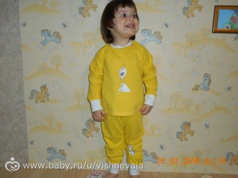 Пижамка из кулирки моей принцессе