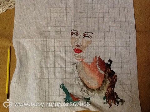 Вышиваю снова после долгого перерыва! с фото))