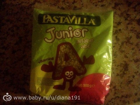 Лапша в прикорм.