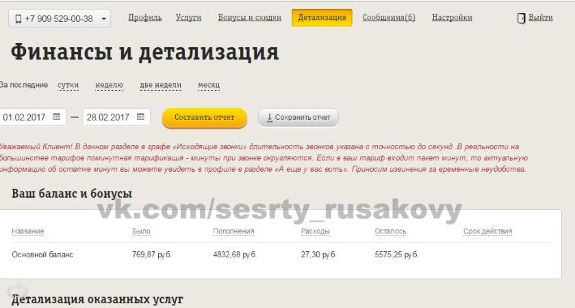 Отчет о собранных средствах за февраль для Вари и Риты Русаковых