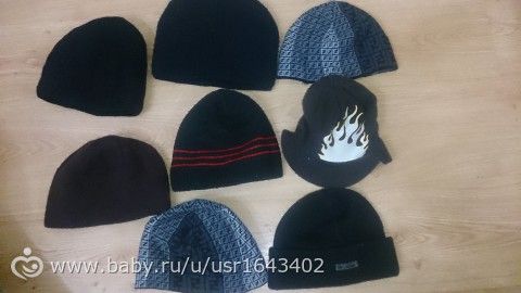 Отдам шапки на мальчика