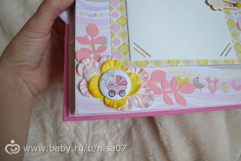 эксклюзивный альбом первого года для Маленькой принцессы (выполню под заказ)