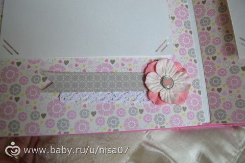 эксклюзивный альбом первого года для Маленькой принцессы (выполню под заказ)