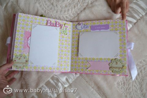 эксклюзивный альбом первого года для Маленькой принцессы (выполню под заказ)