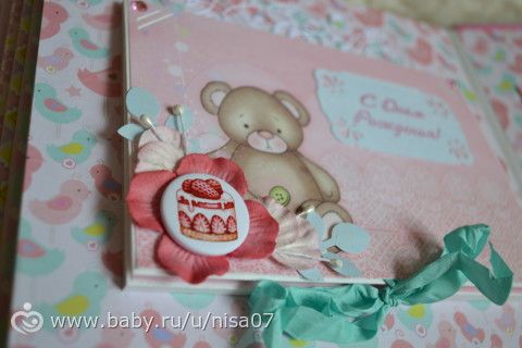 эксклюзивный альбом первого года для Маленькой принцессы (выполню под заказ)