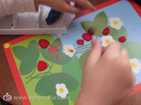 Наши занимашки. Лес. Ягоды.