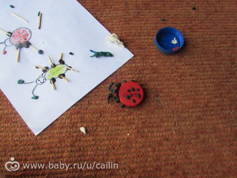 Наши занимашечки. Букашки