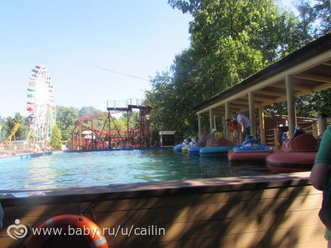 Последние летние выходные. Парк Сокольники. Аттракционы.