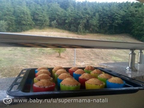 Сделали с дочей капкейки