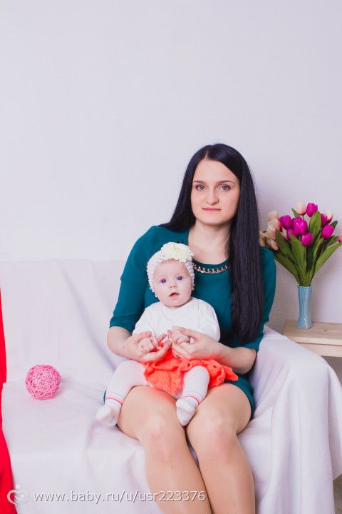Наши новости ) 6 месяцев дочке )