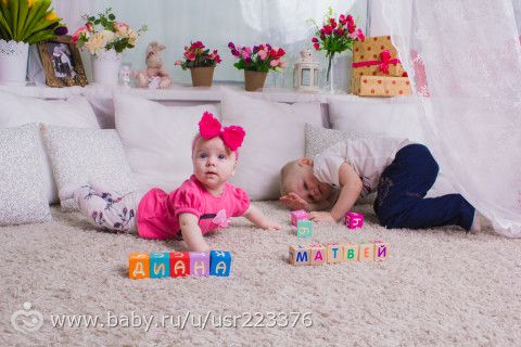 Наши новости ) 6 месяцев дочке )