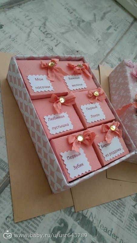 Скрапбукинг коробочка для "маминых сокровищ", сделала для сокровищ доченьки))