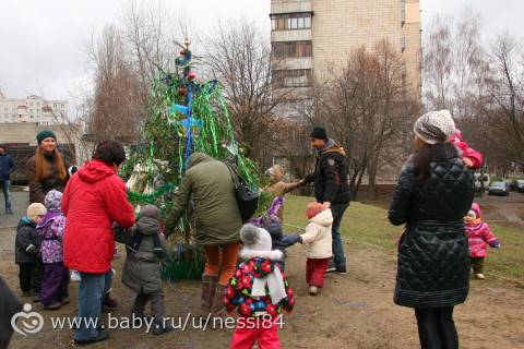 26-27 декабря 2015/елка нашего двора