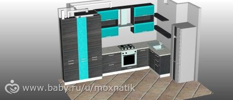 цвет кухни