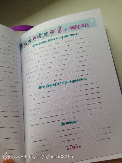 Дневник беременности