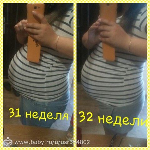 когда у вас опустился животик?