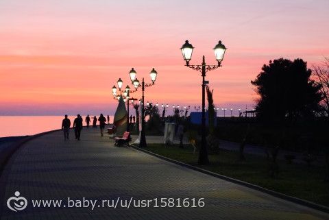 Путешествие с годовасиком в Сочи - отчет
