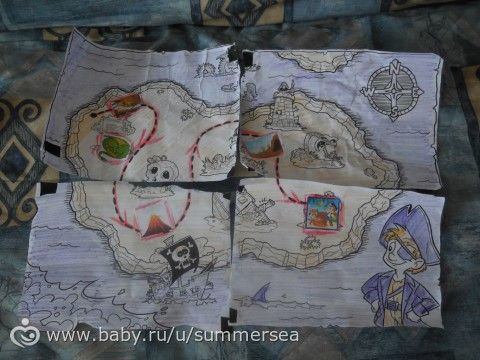 Пиратский день рождения 4 годика (длиннопост в помощь будущим пиратским вечеринкам)