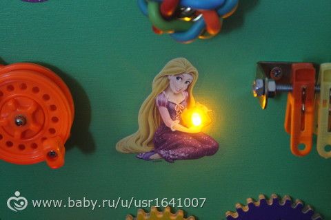 МегаБизиборд - развивающая досочка))))