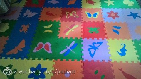 Про напольные пазлы .