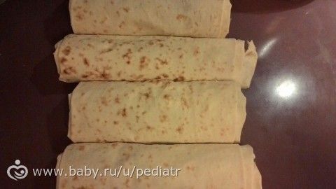 Шаурма в фото .Последовательность .