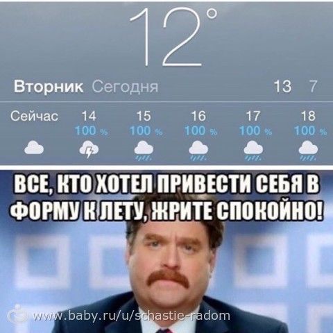 У кого лето не задалось....