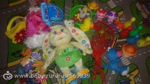 Отдам пакет игрушек (больше для девочки)