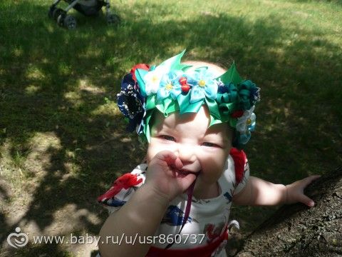 Хвастаюсь венок на голову