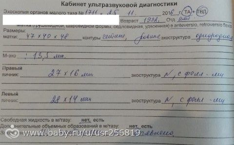 Девочки помогите разобраться с результатами УЗИ