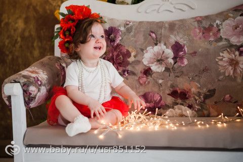 Фотосессия на годик Лилички. Семейная и cake smash.