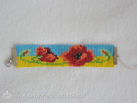 Браслетики из бисера