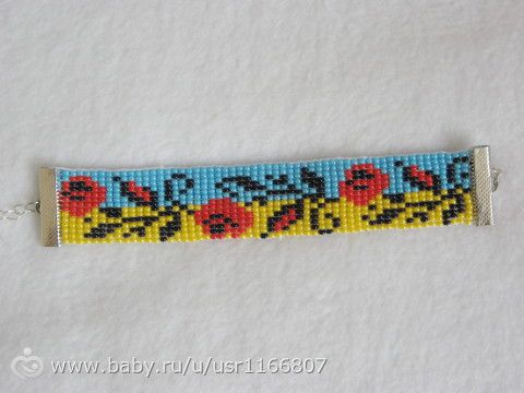 Браслетики из бисера