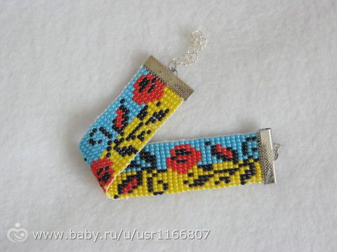 Браслетики из бисера