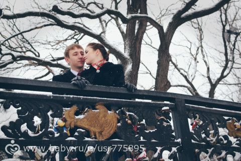 прогулка в парке холодный февраль
