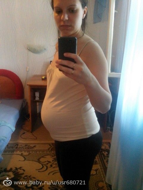 маленький животик на моём сроке???