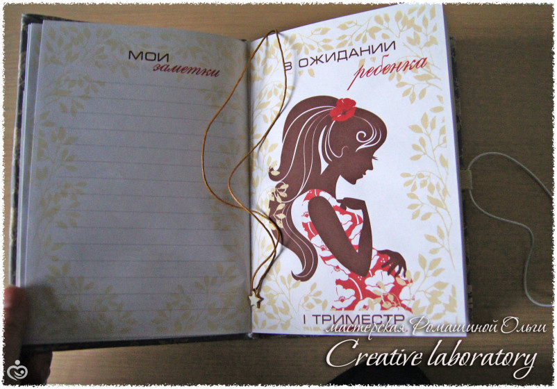 НОВИНКА! Книга-блокнот для будущей мамы ♥
