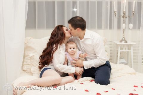 Фотосессия: Ксюшке полгодика. &quot;Беленькая&quot; фотосессия.