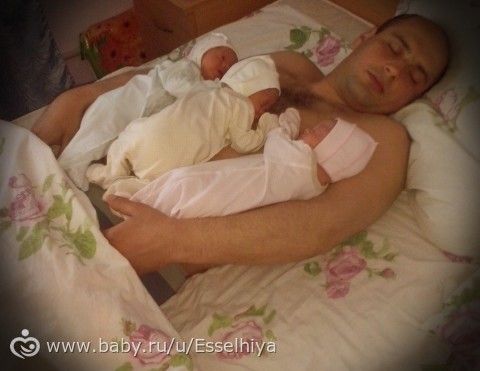 Тройному счастью 6 месяцев:)Фотопост:)