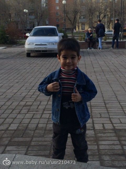 Сыночку исполнилось три года!!!!!!!!))))))