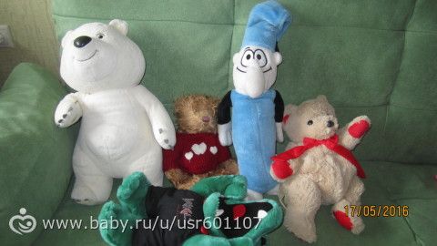 Отдам мягкие игрушки