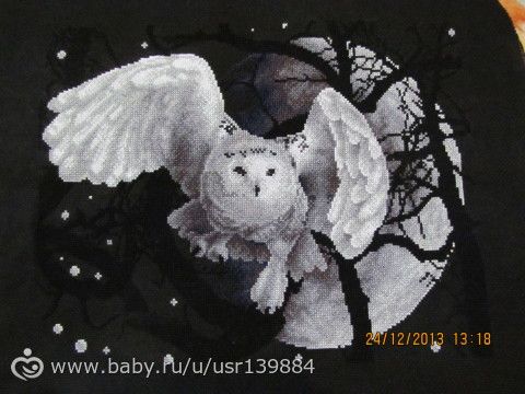 Моя коллекция на черной канве)