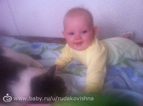 4 месяца моей звездочке=) Алиса пррр=)